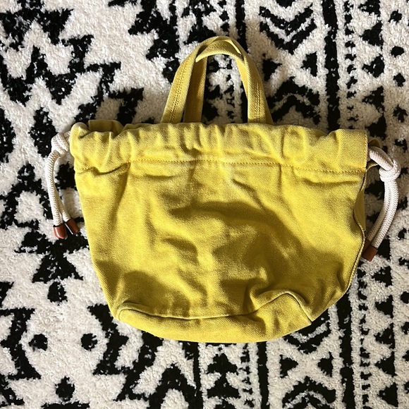 Rag and Bone Yellow Canvas Small Tote - Picture 3 of 9